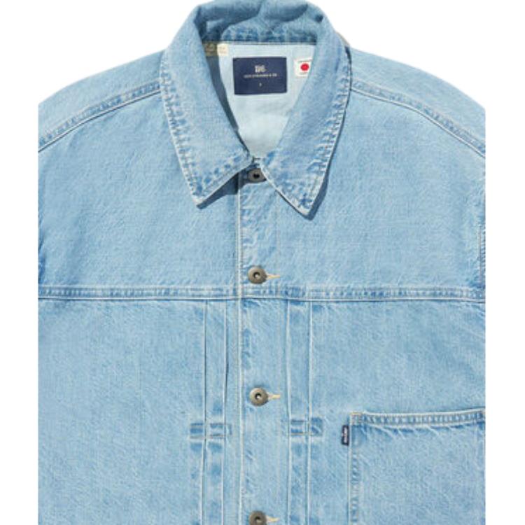 Levis Bluetab™ Series Ss25 Bluetab™ Series Loose Denim Jacket With Sleeve And Back Seam Details Women Jacket Light-Blue 001LT-0000