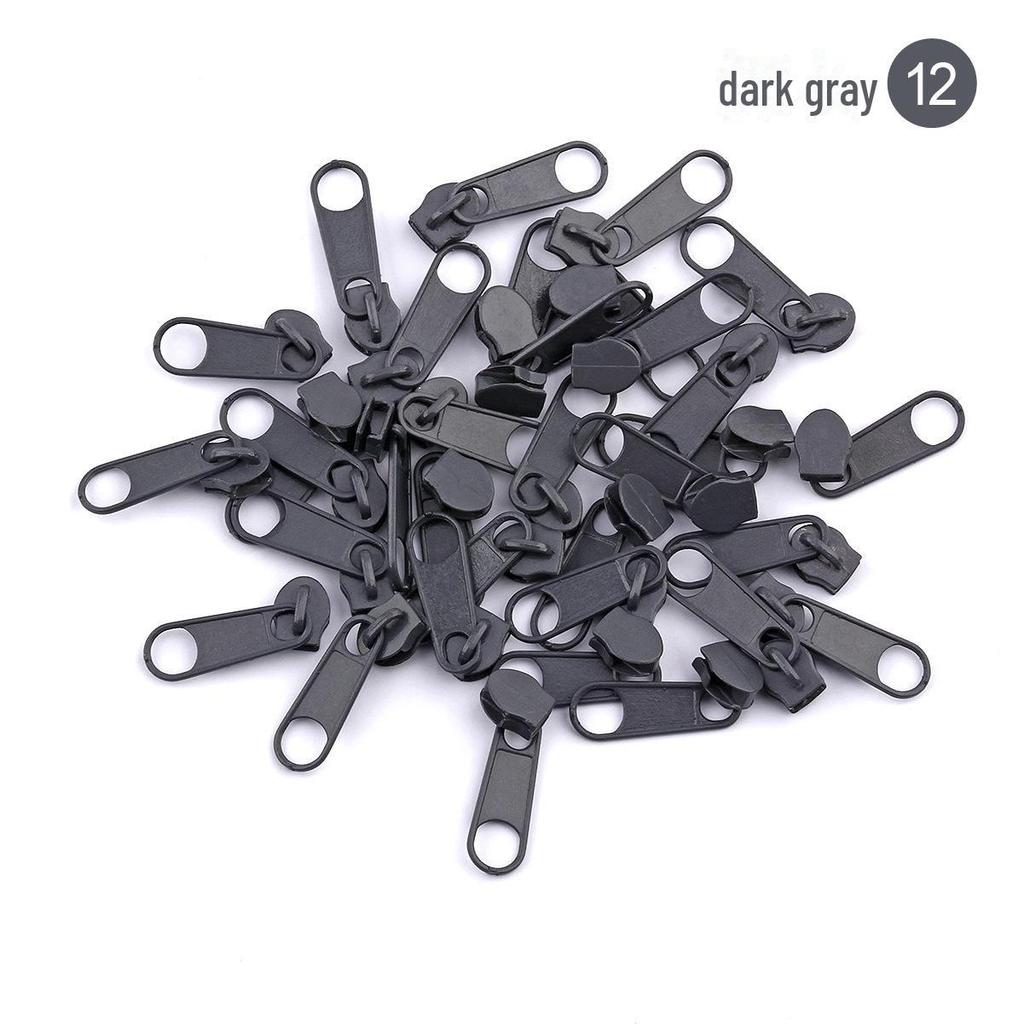 Colorful No. 3 Metal Zipper Pulls for Textile and Clothing