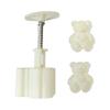 50g Cute Beer Shape Plastic Mooncake Molds Mooncake Mold DIY Baking Accessories