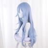Eileen Neon Genesis Evangelion Rei Ayanami Wig, Disguise Wig for School Festivals [Includes Net]