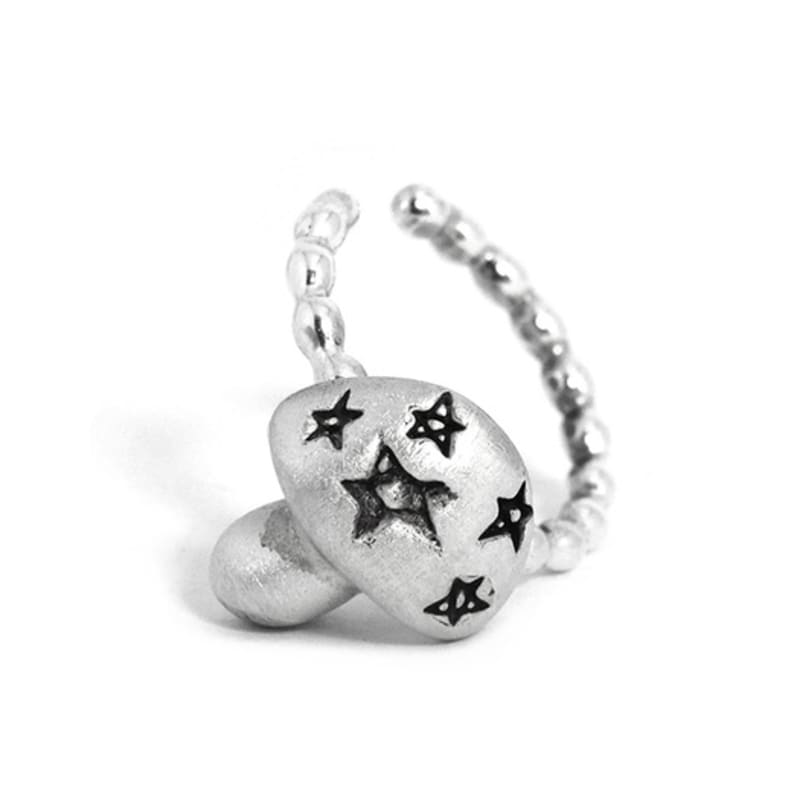 reinheart Star mushroom earcuff