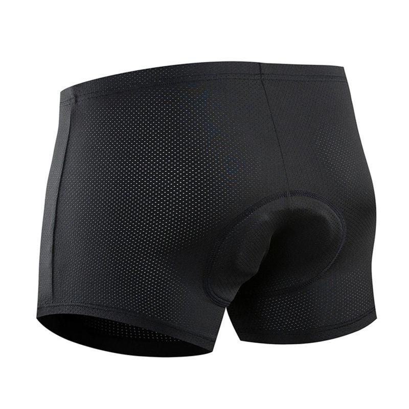 Ropa interior de ciclismo para hombre con acolchado 3D de gel de primera calidad y tejido de malla de alta elasticidad
