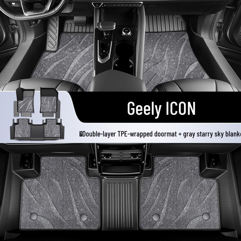 Geely ICON 2026 TPE Car Floor Mats for Interior Decoration & Modification