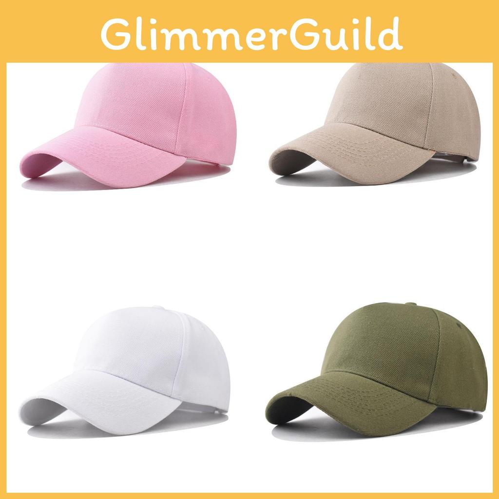 Polyester Baseball Cap With Sunshade And Windproof Features For Summer Daily Wear