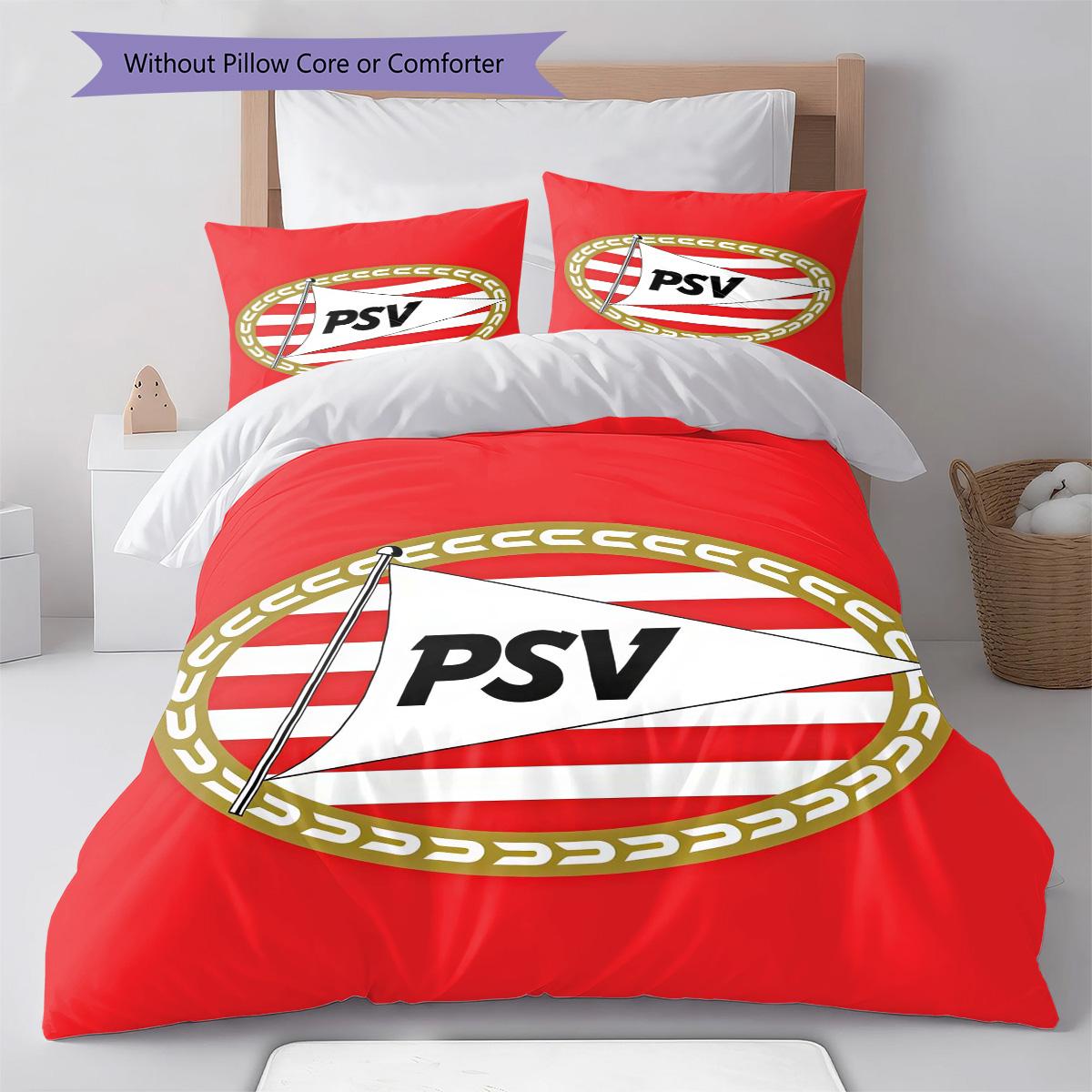

PSV logo RugPattern Bedding Quilt Set Quilt Cover Pillowcase Home Decoration Birthday Gift (1 * duvet cover + 2 * pillowcase, without core) 135x200cm