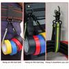 Multi Functional Electrical Tape Holder with Trigger Hook - Durable Polyester Fiber, Orange And Fluorescent Green, Blue And Red