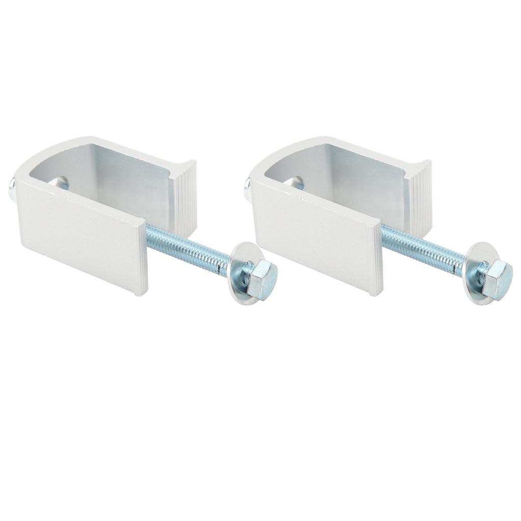 2 Set Truck Tool Box Clamp Rust Proof Aluminum Truck Tool Box Tie Down Clamp for Truck Tool Box