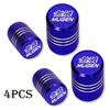 4Pcs Car Wheel Tire Valve Caps Tyre Stem Covers Airdust Waterproof For Honda Mugen CB400 CB650F CBF CBR250RR CRF SH300 NC750 Stem Caps1