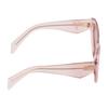 Prada Temple Logo Acetate Irregular Sunglasses Women's Pink