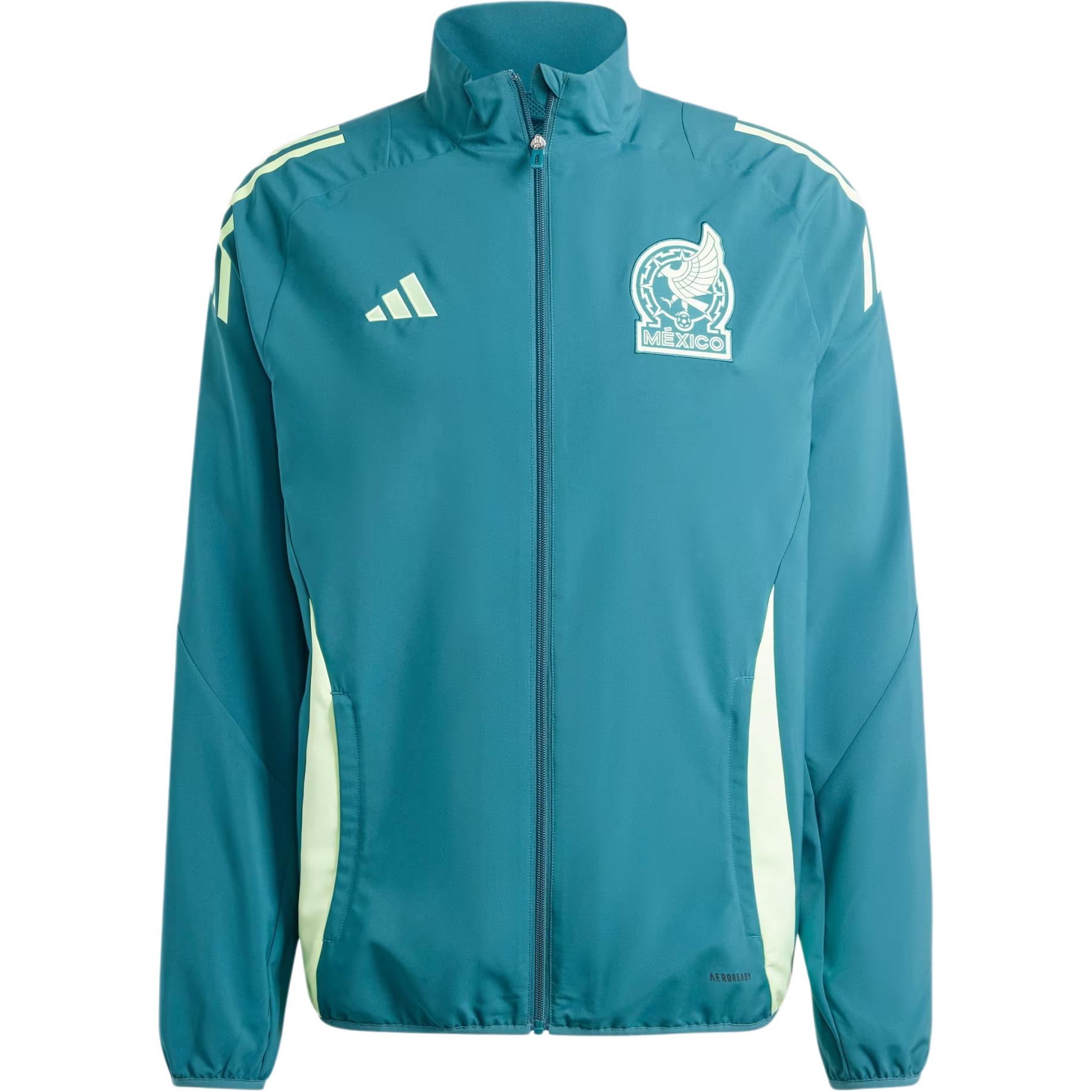 

Adidas Куртка мужская приталенного кроя на молнии с длинным рукавом Logo Stripe Mystery-Green IP6350 M