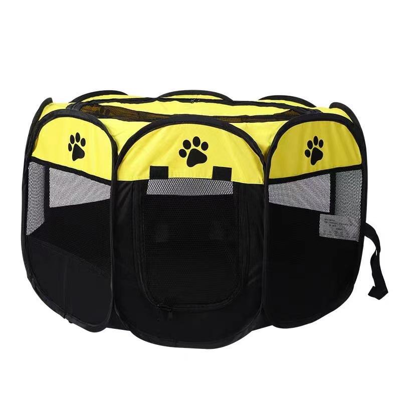 Portable Foldable Pet Tent Kennel Octagonal Fence Puppy Shelter Outdoor Easy Operation Large Dog Cage Cat Fences Foldable Kennel
