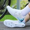 Zapatillas de Ciclismo Bloqueables para Bicicletas de Carretera, Bicicletas de Montaña, Zapatillas de Ciclismo No Bloqueables para Hombre, Zapatillas Profesionales Bloqueables de Suela Dura