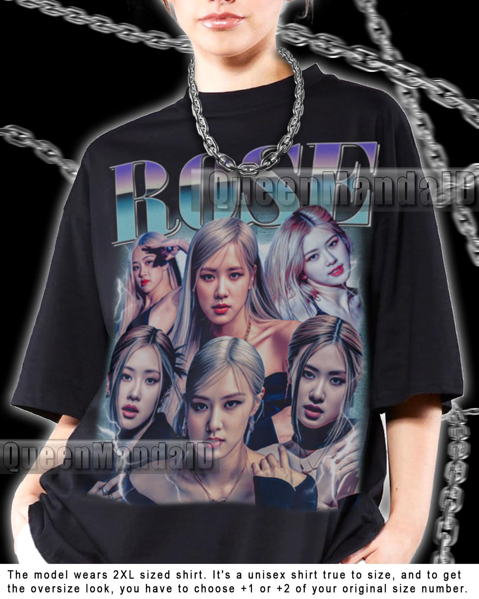 Kpop Shirt Kpop Girl Band Vintage T-Shirt, 90s Retro Fan Tee PK230 M