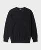 TAILDERN Leon Round Cotton Wool Sweater Black