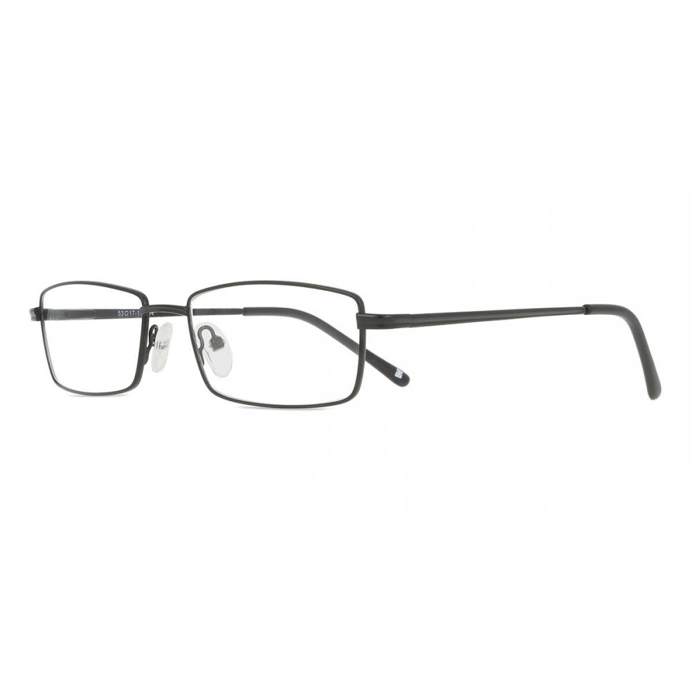 Full Rim Rectangle Black Smartbuy Collection Leyton 510c Fashion Unisex Eyeglasses