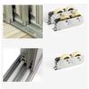 Slides Window Glides Rollers Push-Pull Window Rollers Metal Door Wheel Rollers Sliding Window Rollers Steel for Door