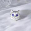 Women's Adjustable Cat Ring – Fashionable, Versatile, and Original Index Finger Design with a Unique Personality.