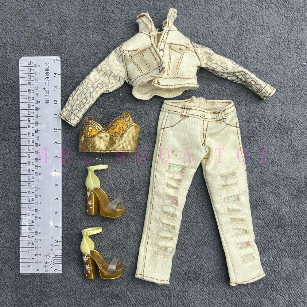 Original Multi Style Rainbow Middle School 28cm Doll Clothes and Shoes Set Fashion Dressing Girls' Holiday Gift Toys
