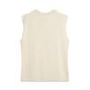 Li Ning Anti-Five Series Sports Casual Simple Solid Color Letter Loose Tank Top Men Tops Sand-Khaki AVSV013-1