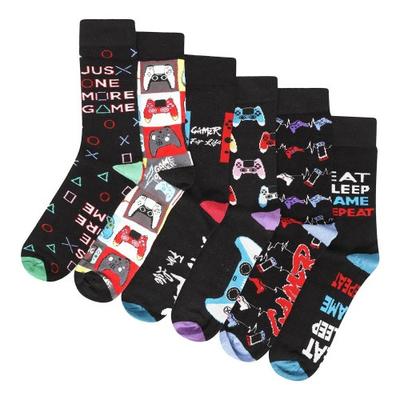 Soxy Childrens/Kids Gamer For Life Socks (Pack of 6)