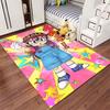 Arale Cartoon Starburst Carpet Suitable As a Non-slip Mat for the Living Room or Bedroom Sofa