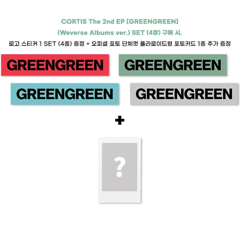 [Pre-order] CORTIS – 2nd Mini Album [GREENGREEN] Weverse Albums Ver. (Online Benefit)