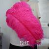 Thick Rod Wide Hair 50-55Cm Ostrich Feather Wedding Road Guide Table Flower Home Decoration Ornament Ostrich Hair White