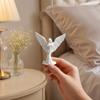 3D Printed Elegant Angel Figurine with Large Wings Decorative Angel Statue Angel Art