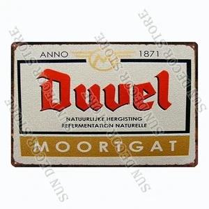 Belgium Beer Tin Plaque Vintage Man Cave Metal Signs Beer Tin Sign For Bar Pub Kitchen Drink Poster Plates Gift Xcm A