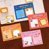 20Pcs Cartoon Animal Sticky Notes Sticker Cute Rabbit Bear Capybara Astronaut Memo Pad School Office Stationery