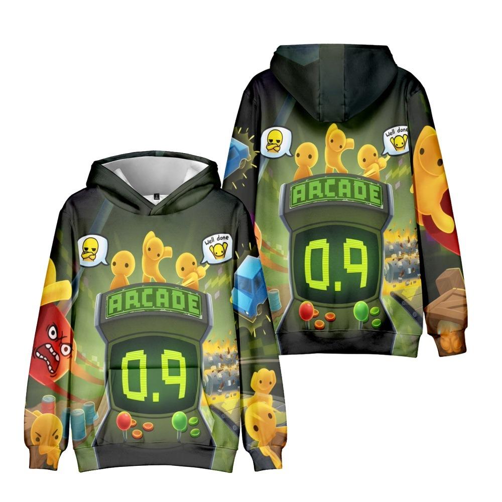 21 Kolorów Jesienna Moda Wobbly Life Kreskówkowy Nadruk Bluzy Casual Długi Rękaw Unisex Pulowery Streetwear Śmieszne Ubrania