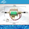 12V/24V Universal Electric Fuel Pump Low Pressure Bolt Fixing Wire Diesel Petrol HEP-02A For Car Carburetor Motorcycle ATV