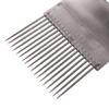 Wooden Handle Honey Uncapping Fork: Metal Scraper and Knife for Beekeeping