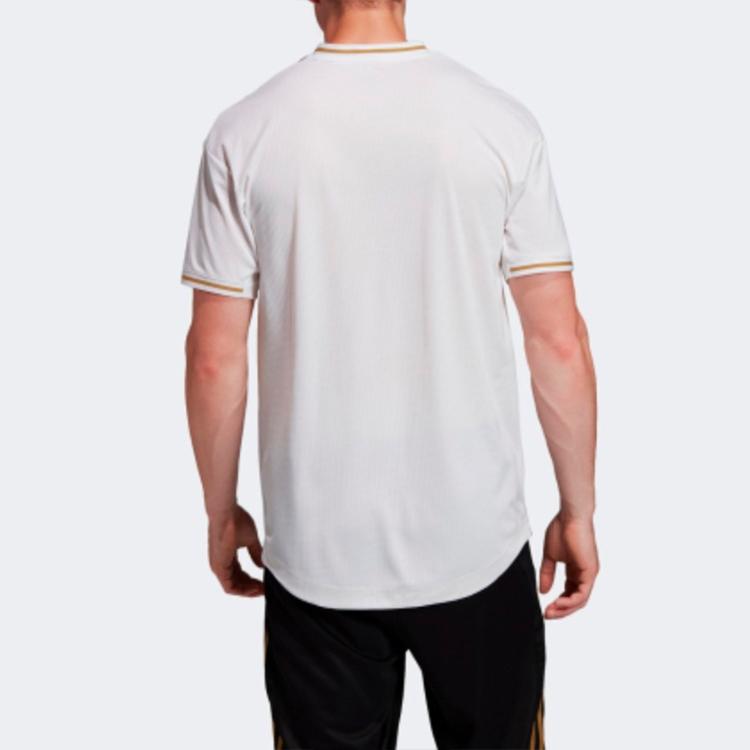Adidas Slim-Fit Regular Breathable Short-Sleeve Football Jersey Player Edition Men Tops White DW4436