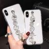 Korean Rhinestone Claw Chain DIY Phone Case Bracelet Accessories for Women