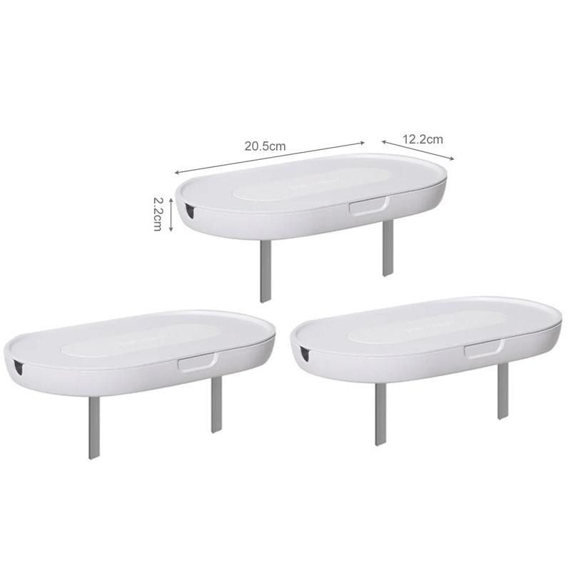 Stanzfreies Steckdosen-Aufbewahrungsregal an der Wand Router-Ablage Steckdosen-Platzierungshalter Kabelorganisator Schlafzimmer Wohnzimmer Dekoration