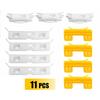 11 Pcs Car Windshield Roof Molding Clip For Honda For Accord For Civic For HR-V Auto Fasteners Interior Accessories