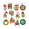 Themed Cartoon Paper Spiral Party Scene Decoration Pendant