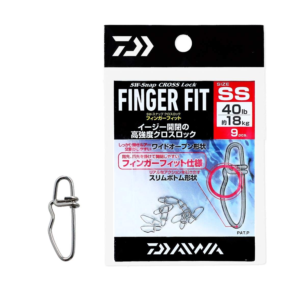 

DAIWA SW Snap Crosslock Finger Fit SS