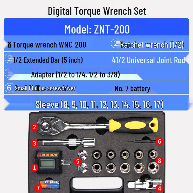 HEMUELE Digital Torque Wrench Tester