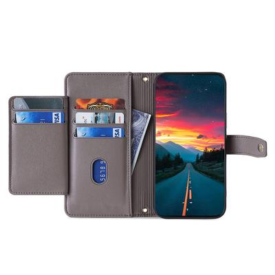 Pro TCL 505 Pouzdro PU Kůže Nárazuvzdorné Kapsa na hotovost Crossbody Kryt na telefon