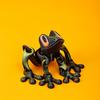 3D Printed Frog Refrigerator Magnet Movable Joints Frog Fidget Toy Articulated Animal Model Figurine Fridge Magnetic Frog Decoration Ornament