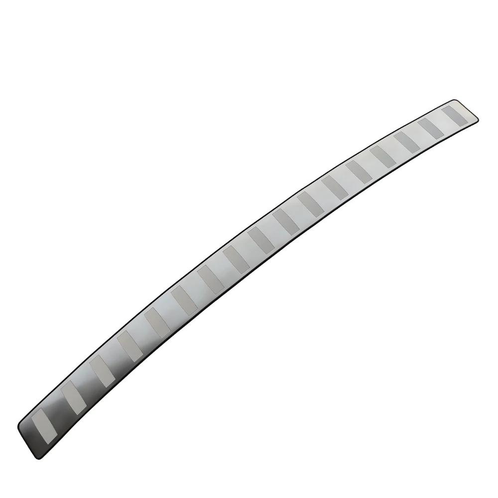 For Mercedes Benz GLC Car Trunk Trim Stainless Steel Rear Bumper Protector Door Sill Scuff Plate Accessories 2023 2024 For 2023-2024