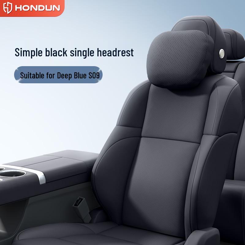 Deep Blue S09 Headrest and Lumbar Support Set - Essential Car Interior Accessories