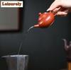 111ml Vintage Yixing Purple Clay Teapots Famous Master Handmade Level Pot Raw Ore Zhu Mud Kettle Chinese Zisha Tea Set Gifts