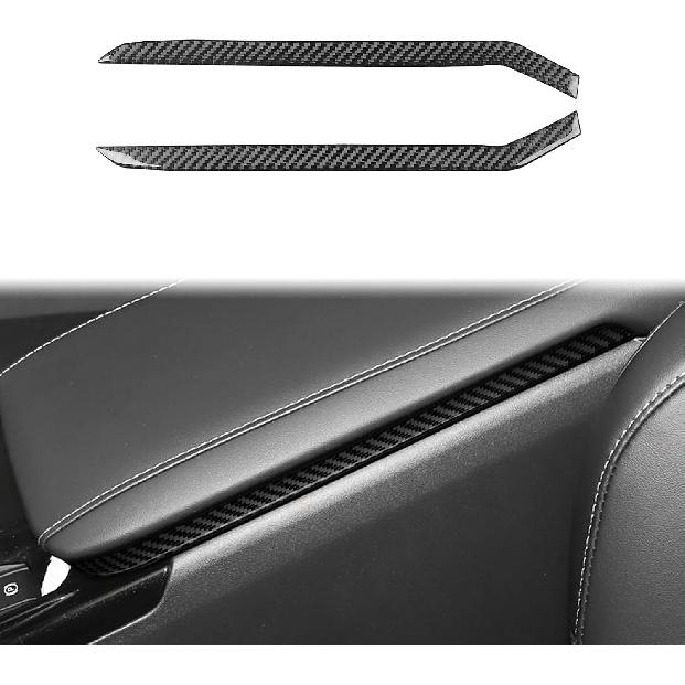 for Toyota Camry 2025-2026 Accessories A-Pillar Window Trim 2PC | Real Carbon Fiber, for Toyota Camry 2025 2026, Interior Trim Cover, Soft Thick