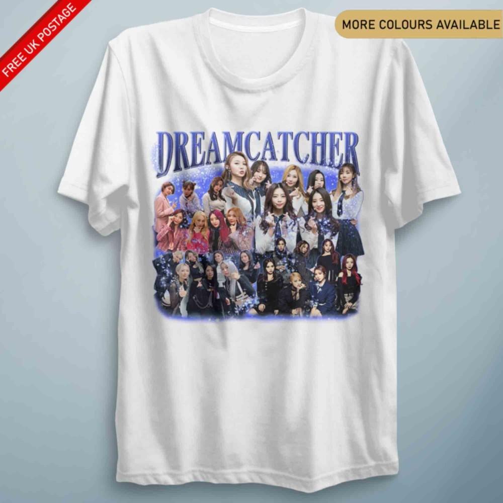 Dreamcatcher Kpop T Shirt 90s RETRO Vintage TShirt Tee Music Lovers Deja Vu