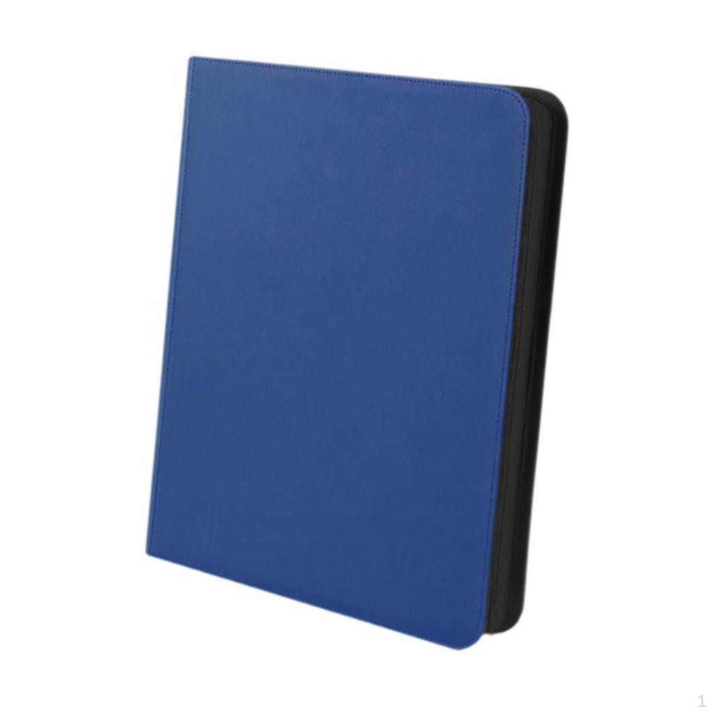 Trading Card Binder Album 9 Pocket Carry Case 252 Cards Protection Cover Collection for