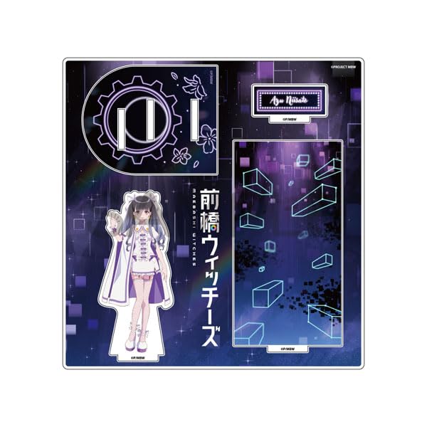 

Algernon Product Maebashi Witches Diorama Acrylic Azusa H150 x Acrylic Stand, Niizato, Approx. W155mm,