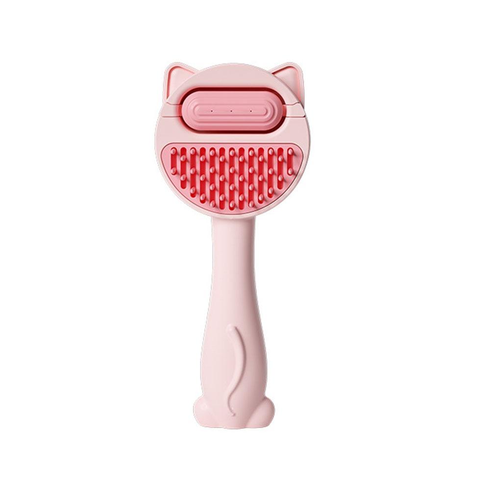 With Water Tank Cat Grooming Brush Self Cleaning Cat Hair Shedding Comb Pet Hair Remover Kittens